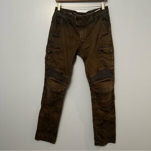 Men's Olive Green Ugly Bros motorcycle pants